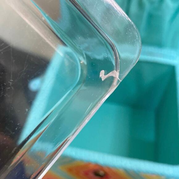 Vintage Fabric Covered Sewing Box Basket Padded with Tray Bright Wicker Handle - Picture 5 of 10